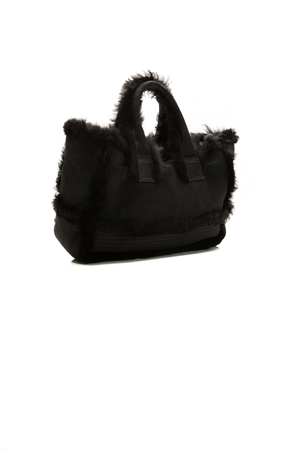 CC Fur Tote Bag