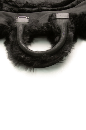 CC Fur Tote Bag