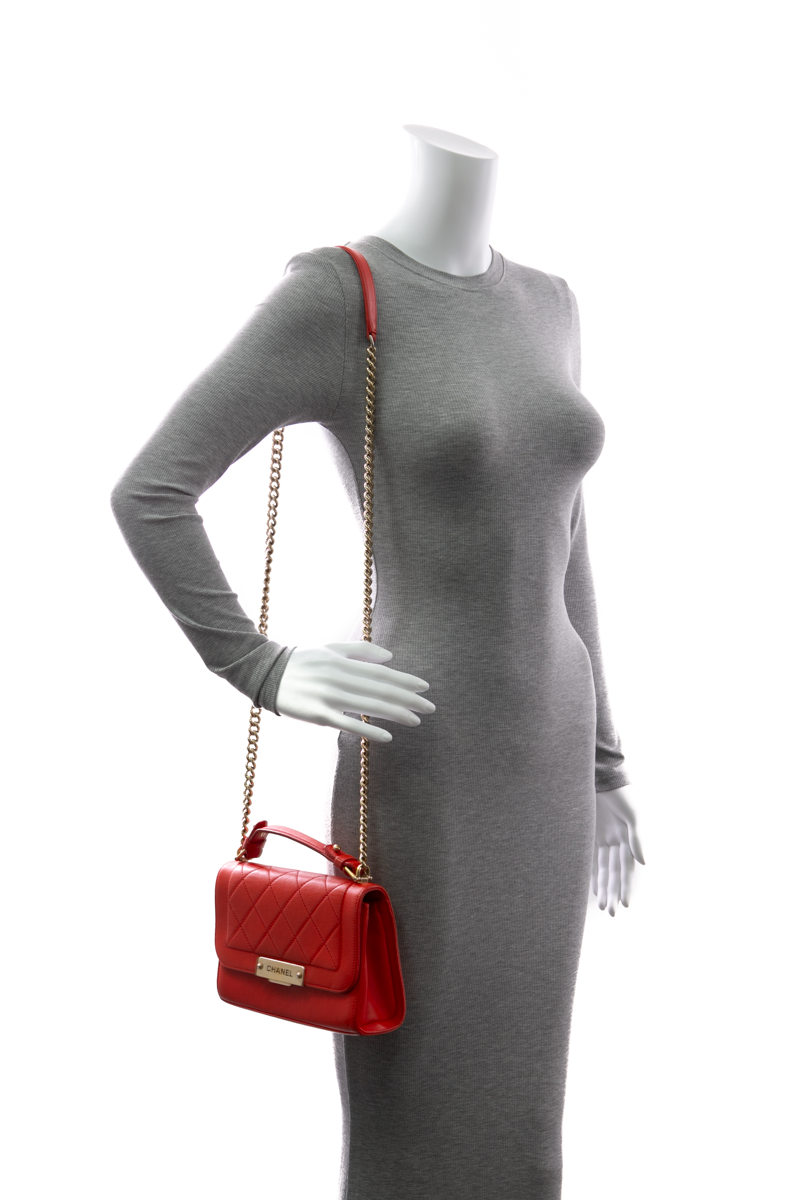 Label Click Small Flap Bag