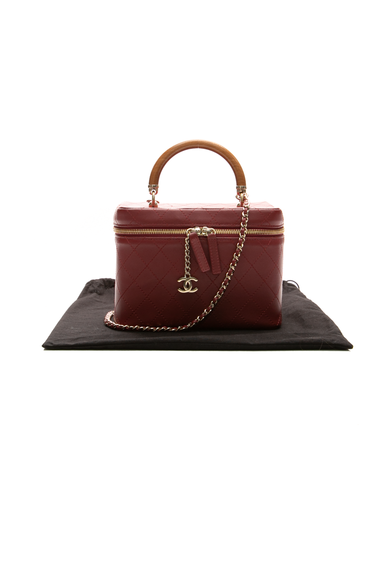 Knock on Wood Vanity Case