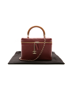 Knock on Wood Vanity Case