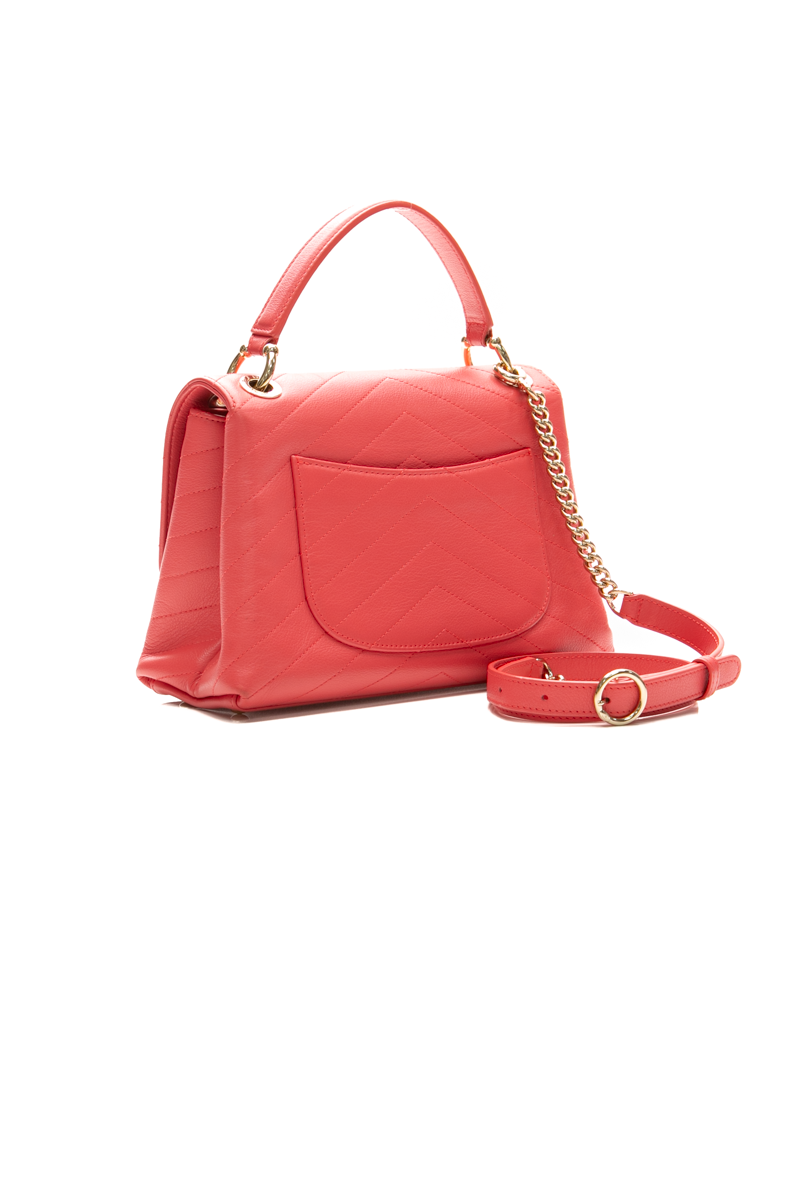 Chic Top Handle Flap Bag
