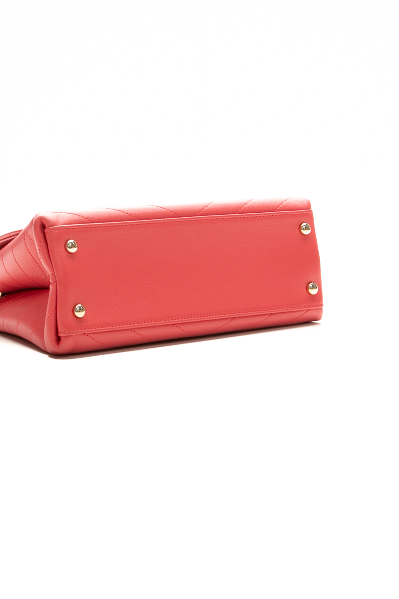 Chic Top Handle Flap Bag