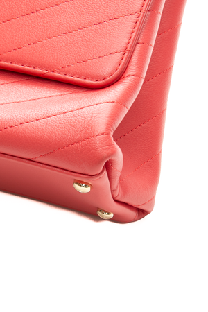 Chic Top Handle Flap Bag