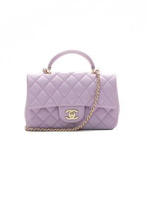 Classic Mini Rectangular Top Handle Flap Bag