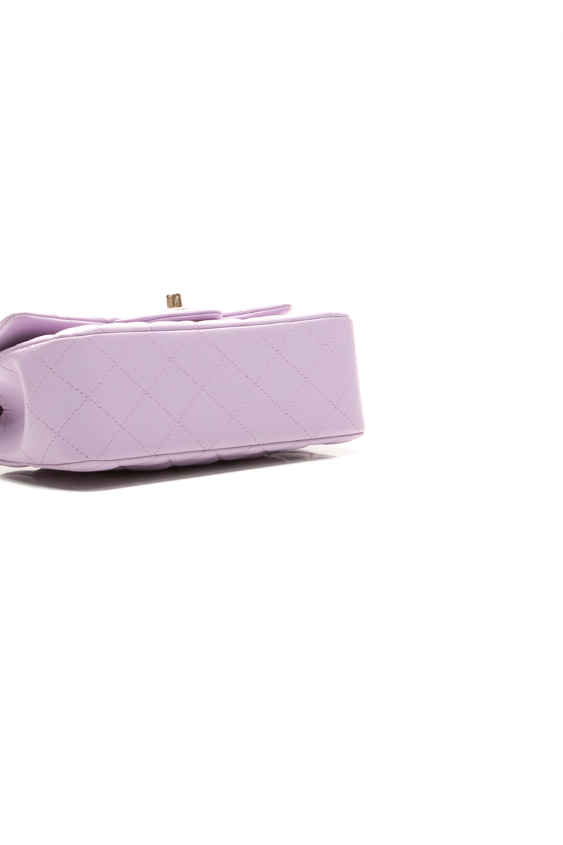 Classic Mini Rectangular Top Handle Flap Bag