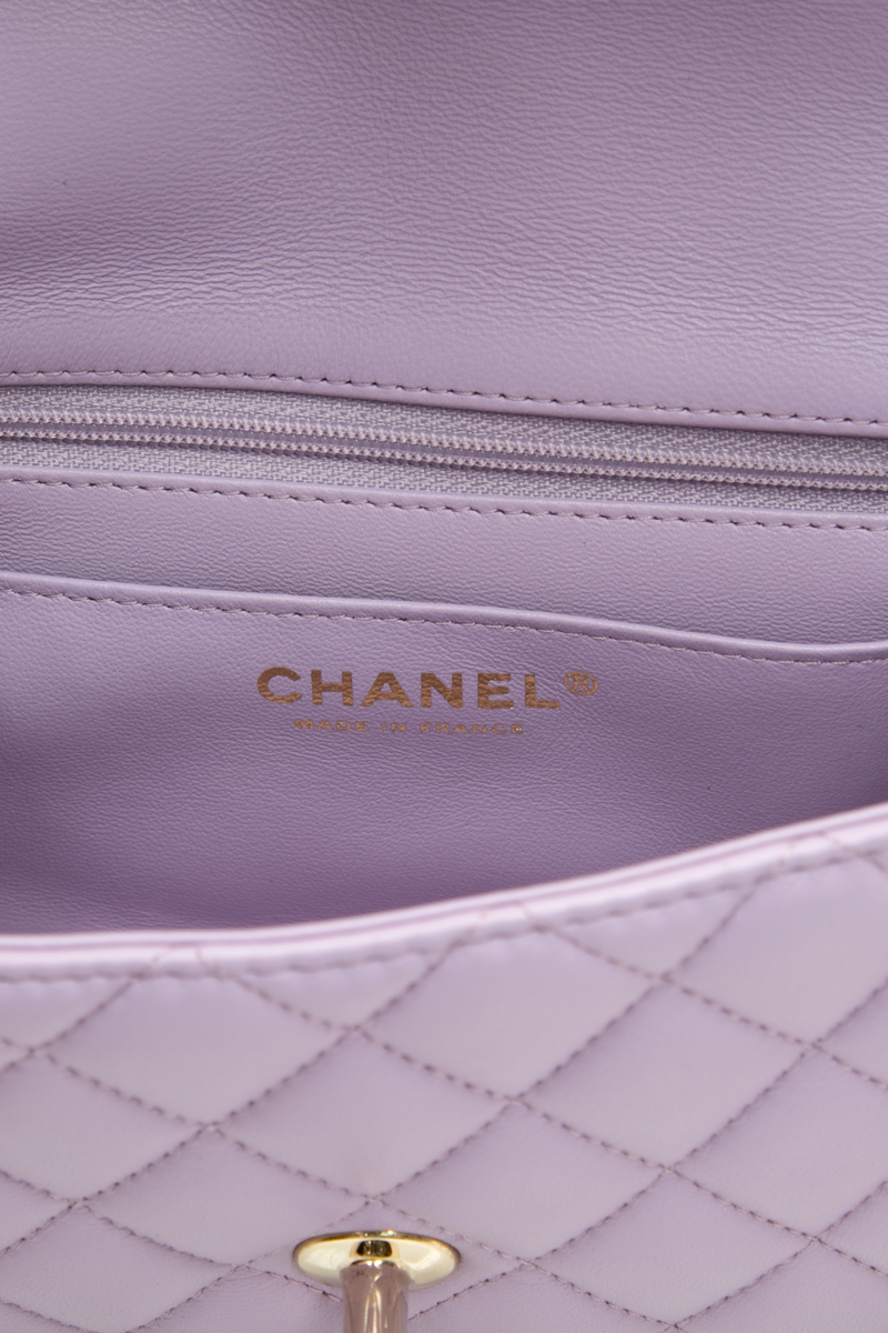 Classic Mini Rectangular Top Handle Flap Bag