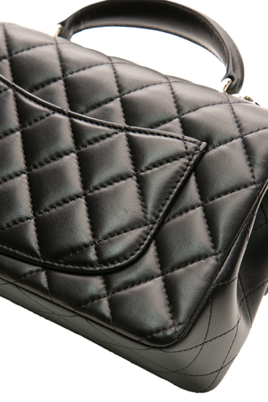 Classic Mini Rectangular Top Handle Flap Bag