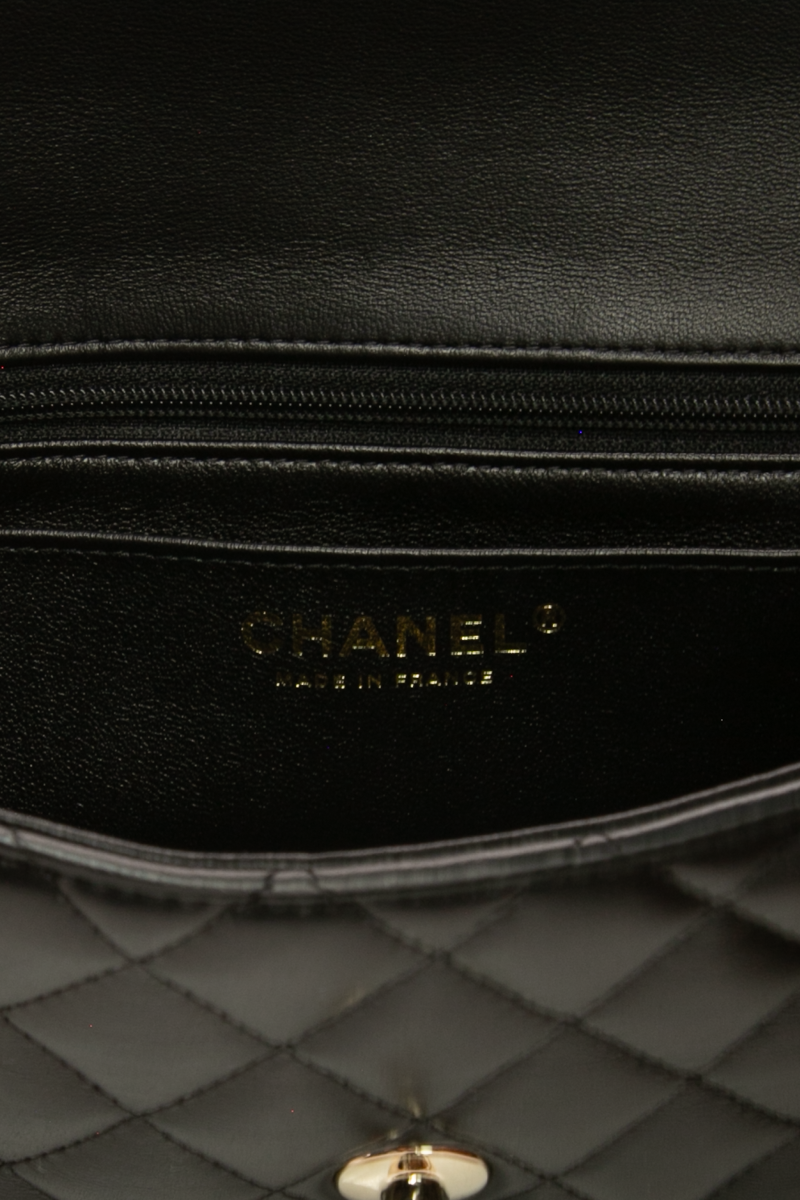Classic Mini Rectangular Top Handle Flap Bag