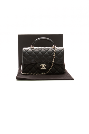 Classic Mini Rectangular Top Handle Flap Bag