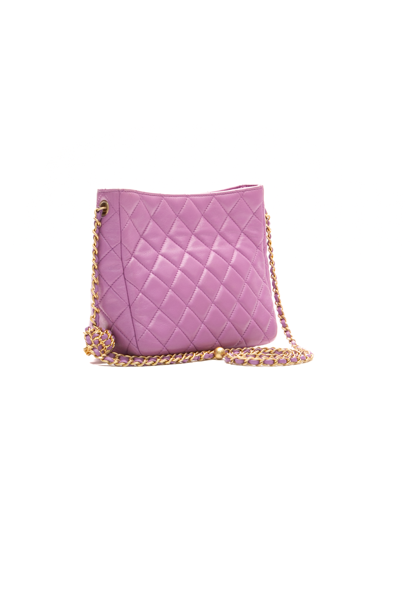 Small Pearl Crush Hobo Bag