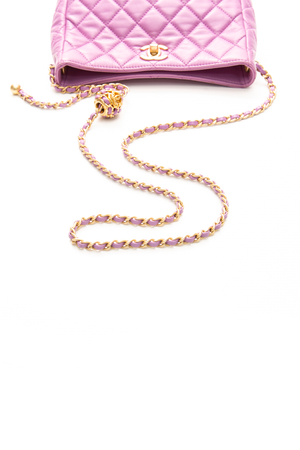 Small Pearl Crush Hobo Bag