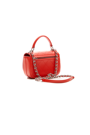 Ring My Bag Top Handle Flap Bag