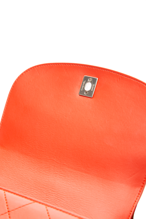 Ring My Bag Top Handle Flap Bag