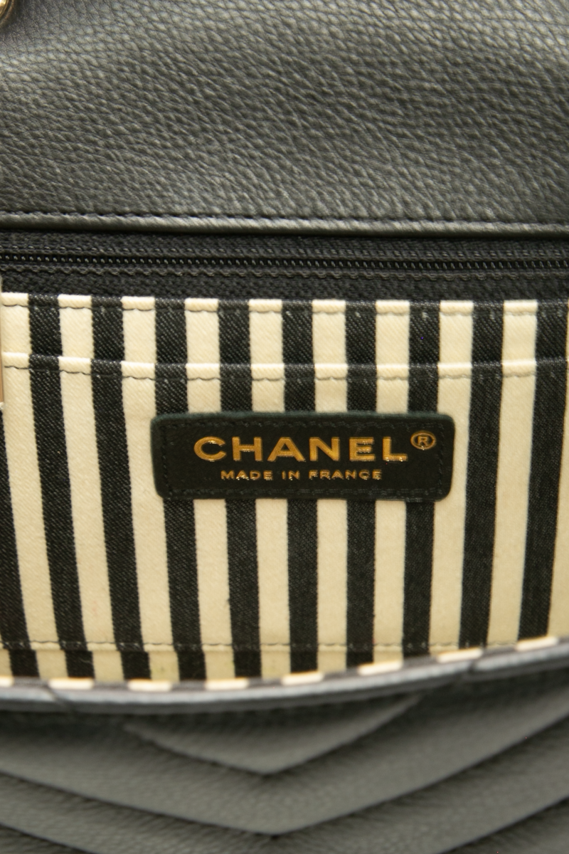 Small Chevron Envelope Flap Bag