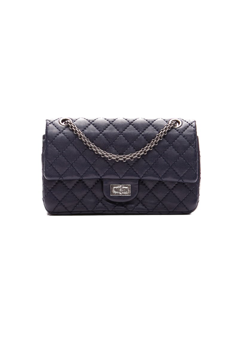 Navy 2.55 Reissue 225 Double Flap Bag