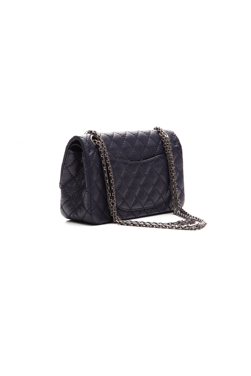 Navy 2.55 Reissue 225 Double Flap Bag