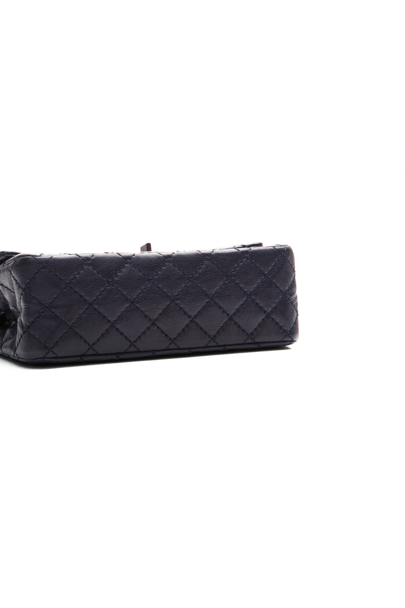 Navy 2.55 Reissue 225 Double Flap Bag