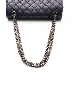 Navy 2.55 Reissue 225 Double Flap Bag