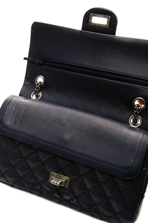 Navy 2.55 Reissue 225 Double Flap Bag