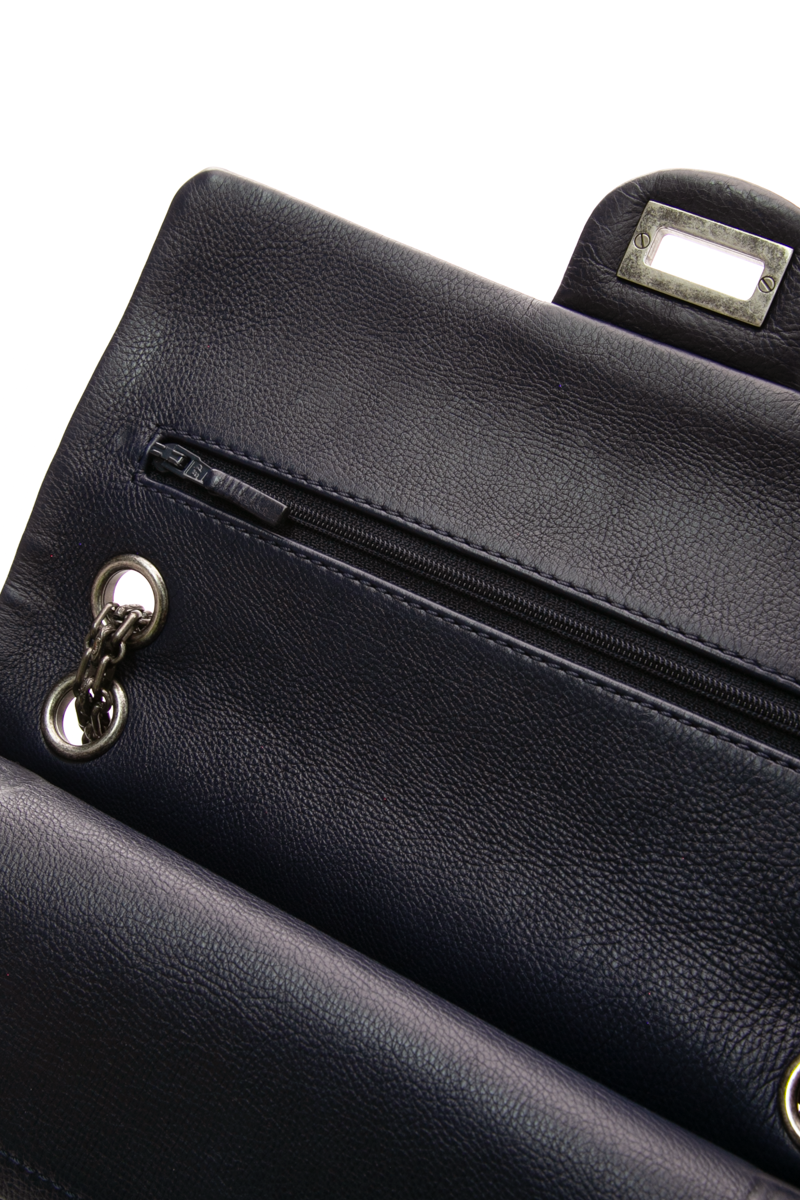 Navy 2.55 Reissue 225 Double Flap Bag