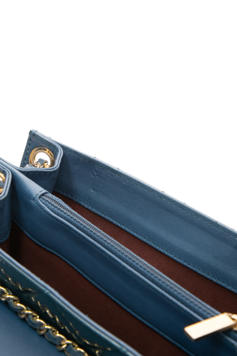 Golden Class Accordion Flap Bag
