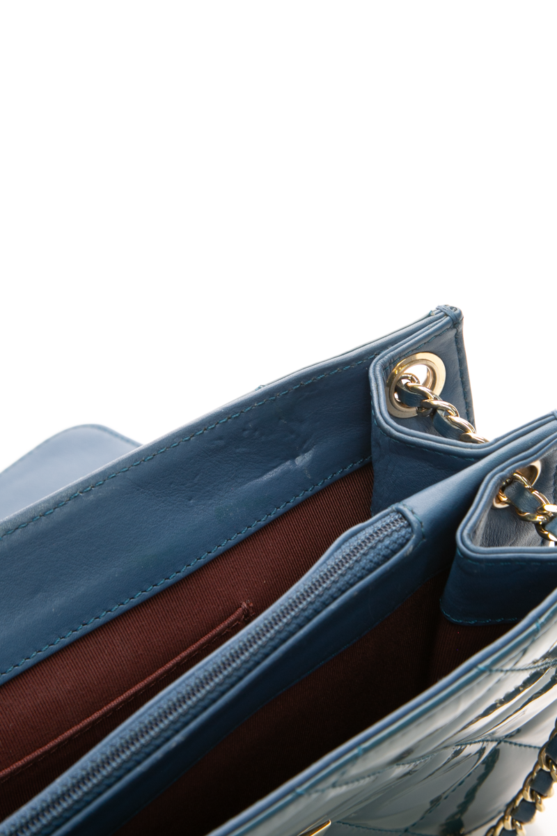 Golden Class Accordion Flap Bag