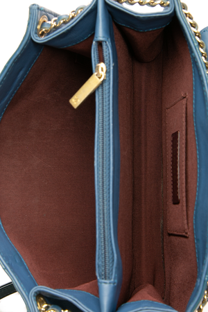 Golden Class Accordion Flap Bag