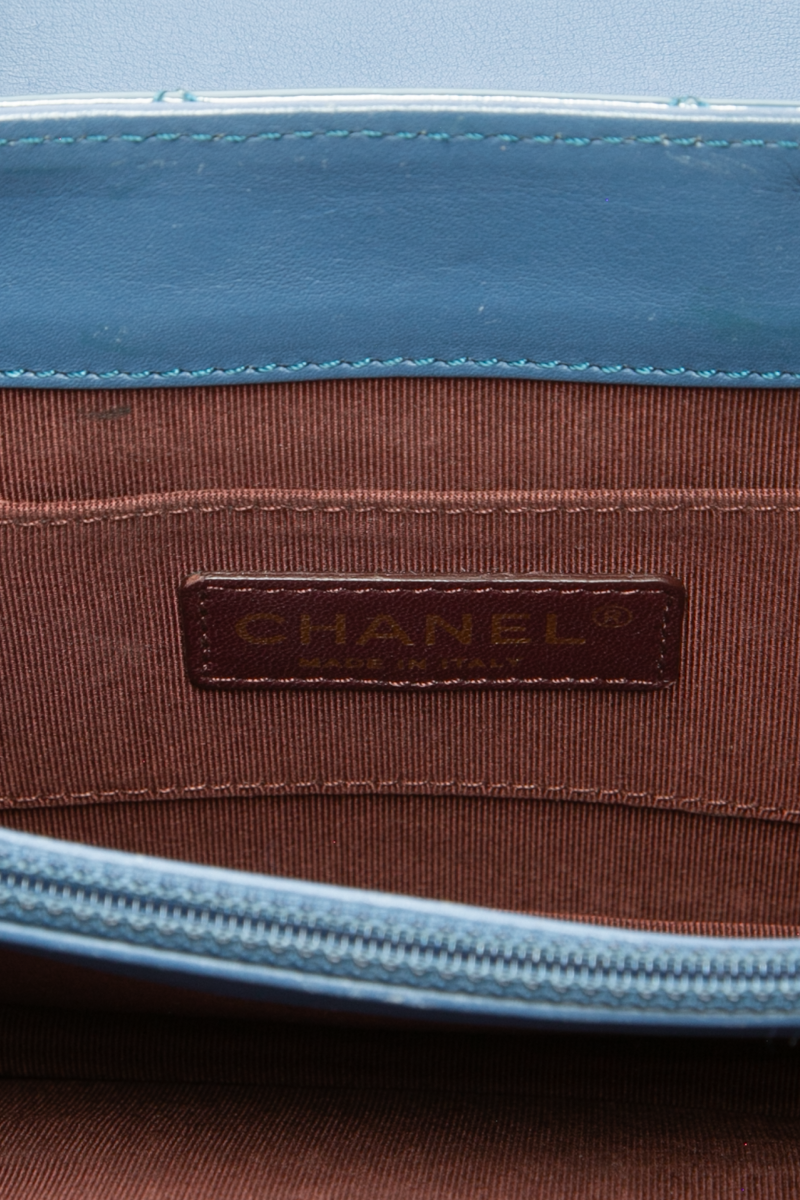 Golden Class Accordion Flap Bag