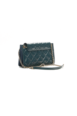 Golden Class Accordion Flap Bag