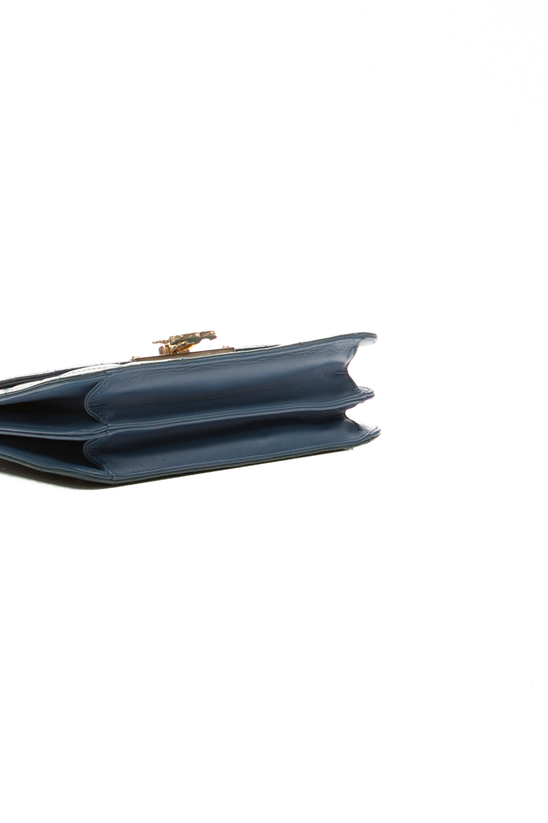 Golden Class Accordion Flap Bag