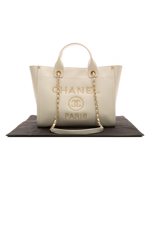 Studded Small Deauville Tote Bag