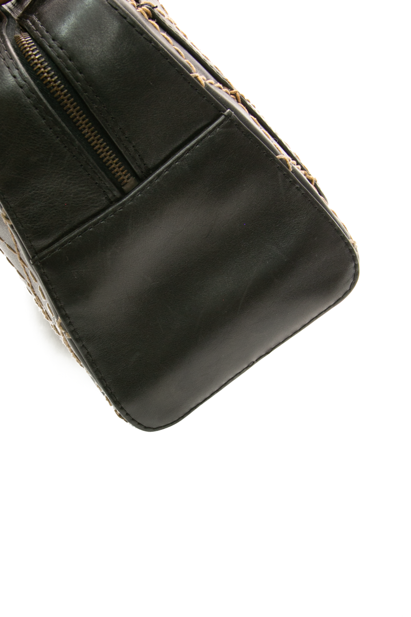 Vintage Wild Stitch Top Handle Bag