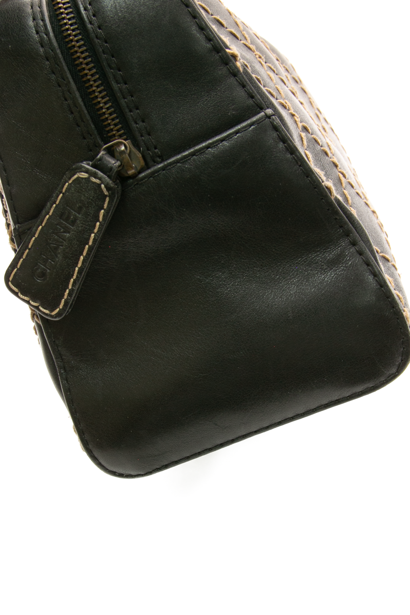 Vintage Wild Stitch Top Handle Bag