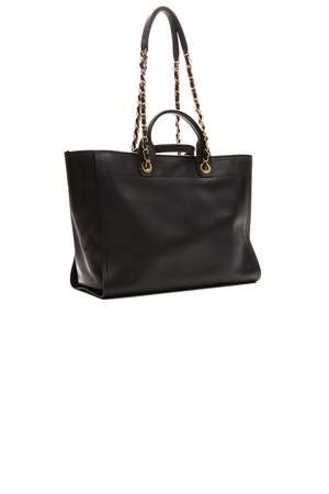 Embossed Large Deauville Tote Bag