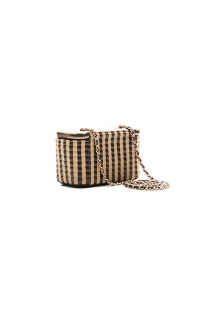 Raffia Small Vanity Case