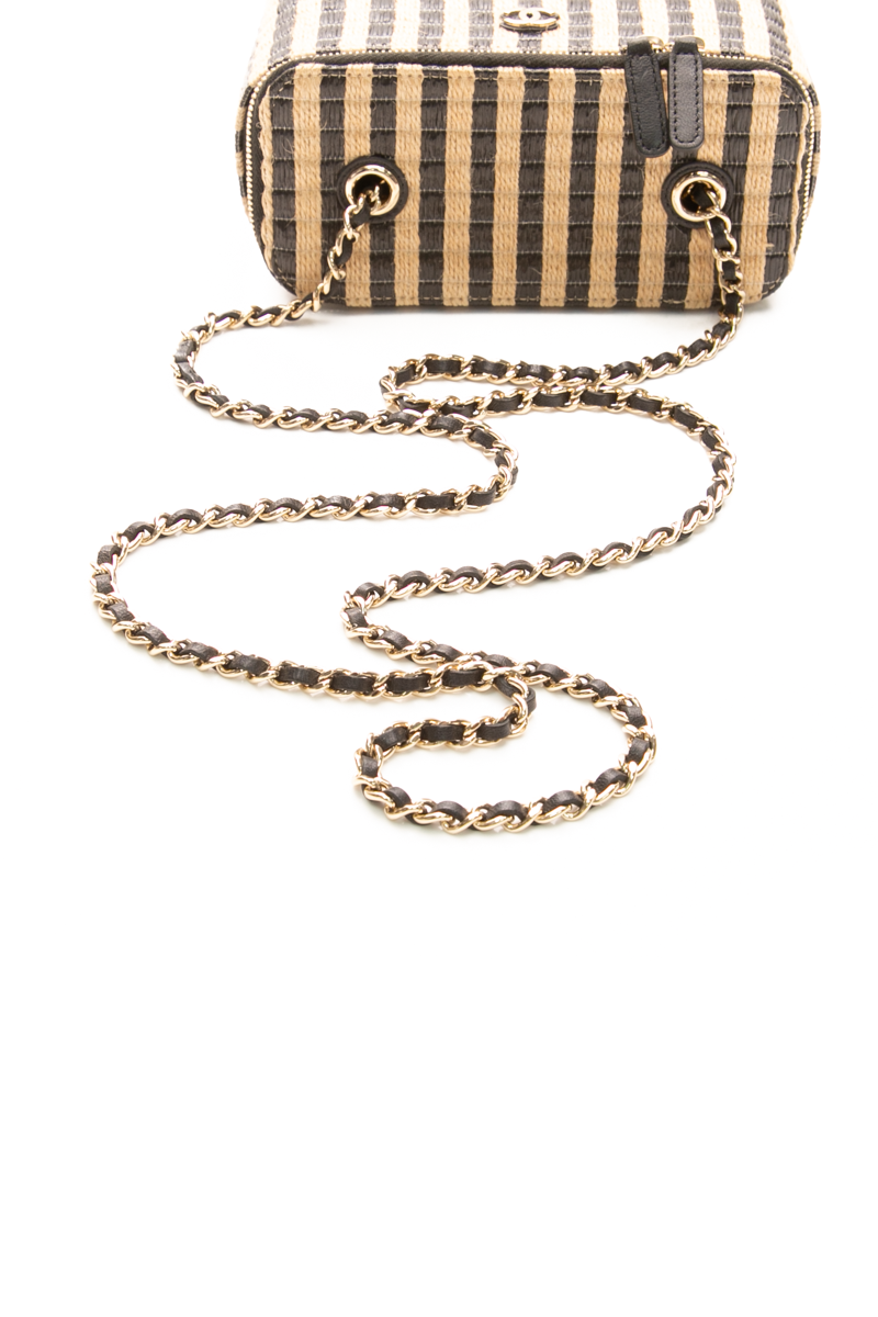 Raffia Small Vanity Case