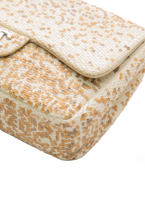 Sequin Single Flap Bag