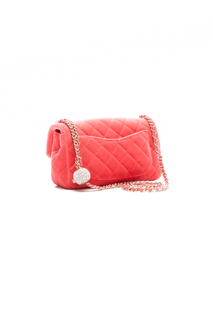 Pearl Crush Mini Flap Bag