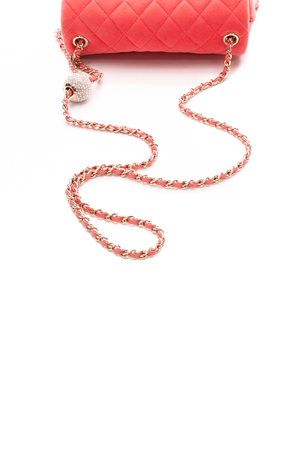 Pearl Crush Mini Flap Bag