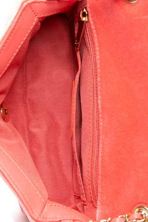 Pearl Crush Mini Flap Bag