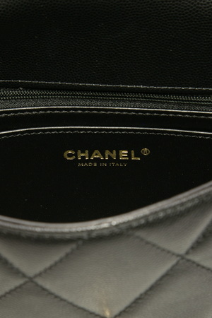 Retrofit Small Flap Bag with Top Handle