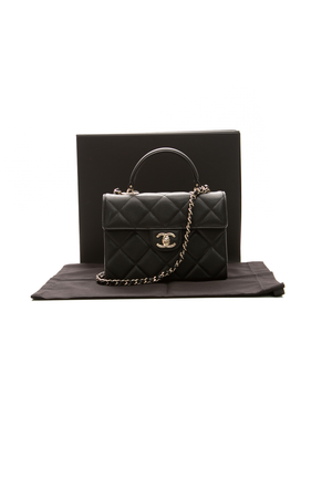 Retrofit Small Flap Bag with Top Handle