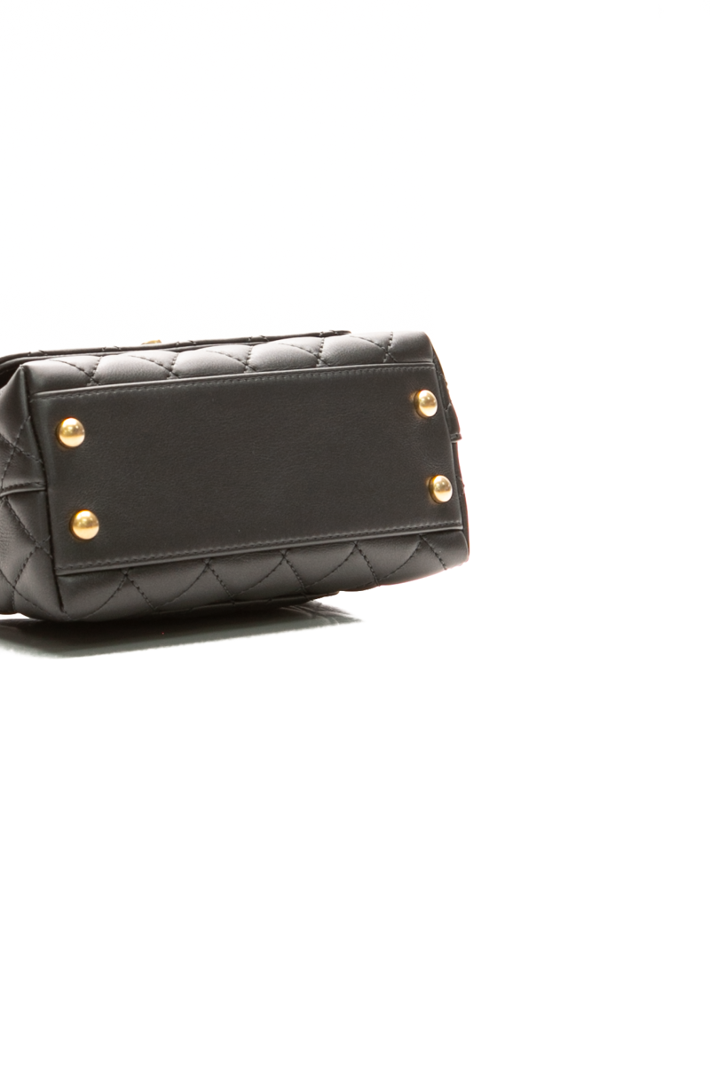 Extra Mini Crystal Coco Top Handle Bag