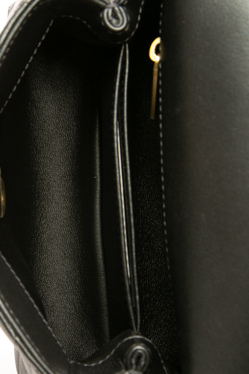 Extra Mini Crystal Coco Top Handle Bag