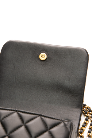 Crystal CC Mini Flap Bag