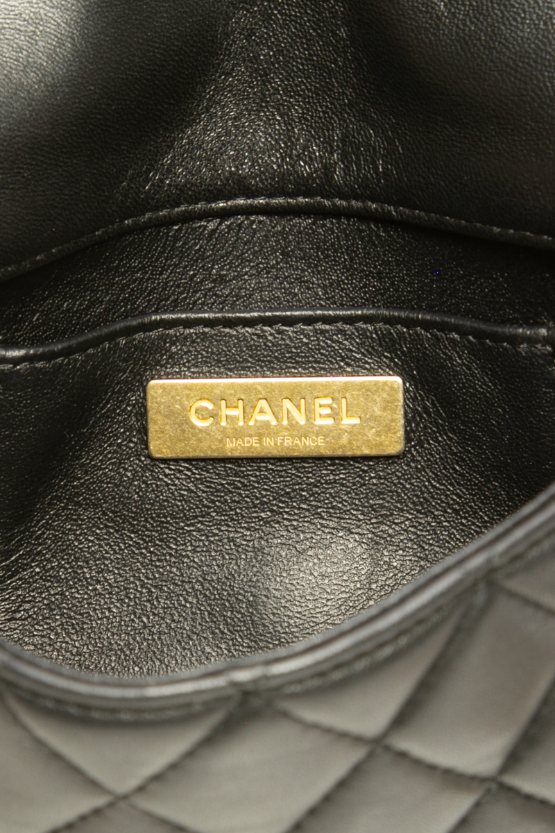 Crystal CC Mini Flap Bag