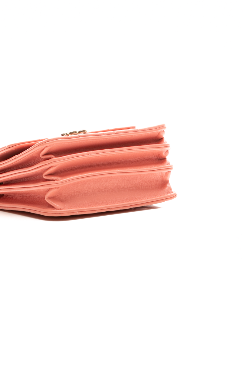 Mini Charming Handle Flap Clutch Bag