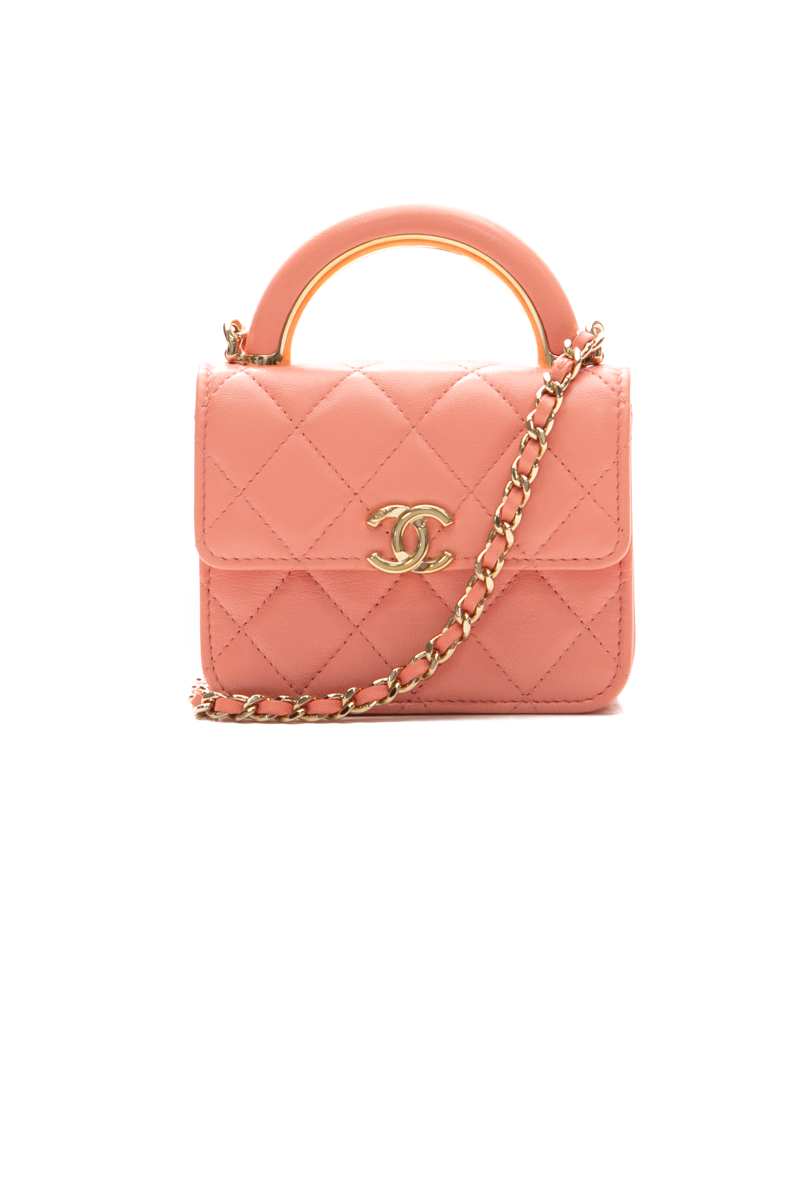 Chanel-Mini-Charming-Handle-Flap- Clutch-Bag-300569