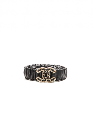 Chanel-CC-Elasticized-Scrunch-Belt-Size-32-298236